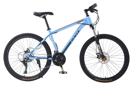 Blue 26 Inch 21-Speed Mountain Bike Adult